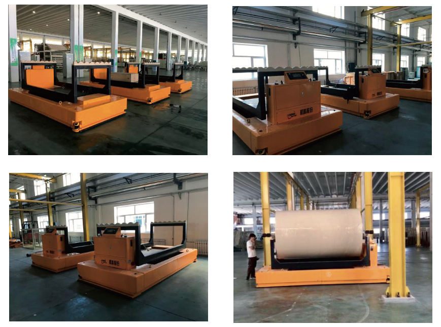 項目現(xiàn)場AGV使用情況